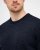 Milan mens pullover round-neck, navy melange