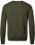 Milan mens pullover round-neck, olive melange