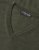 Milan mens pullover v-neck, olive melange