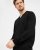 Milan mens pullover v-neck, black