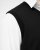 Milan mens slipover v-neck, black