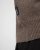 Milan mens pullover zip-neck, dark khaki melange