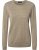 Copenhagen womens pullover o-neck, sand melange