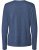 Copenhagen womens pullover v-neck, dusty blue melange