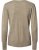 Copenhagen womens cardigan v-neck, sand melange