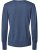 Copenhagen womens cardigan v-neck, dusty blue melange