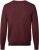 Copenhagen mens pullover round-neck, burgundy melange