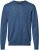 Copenhagen mens pullover round-neck, dusty blue melange