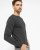 Copenhagen mens pullover round-neck slimfit, charcoale melange