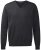 Stockholm mens pullover v-neck, black