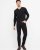 Stockholm mens pullover v-neck, black