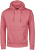 Urban Hooded Sweatshirt, unisex Cranberry