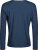 Long Sleeve CoolDry Tee, unisex Navy Melange