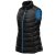 Women's Stavanger Thermal Vest, black/azur