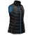 Women's Stavanger Thermal Vest, black/azur