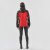Women's Cascades Softshell Hoody, red/black
