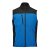 Men's Cascades Softshell Vest, azur/black