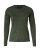 Woman elegant round neck, olive