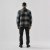 Men's Highland Sherpa Lined Plaid Jacket, carbon