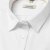 White female stretch twill shirt, loose fit