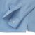 Light blue female stretch oxford shirt, loose fit