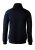 Woman premium double-faced sweatshirt, navy