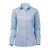 Light blue female stretch twill shirt, comfort fit