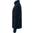 Pile fleece jacket, navy/black