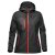 Women's Olympia Shell, black/red