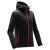 Men's Orbiter Softshell Hoody, black/red