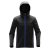 Men's Orbiter Softshell Hoody, black/azur