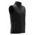 Men's Orbiter Softshell Vest, black/dolphin