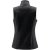 Women's Orbiter Softshell Vest, black/dolphin