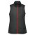 Women's Pacifica Vest, black/red