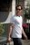 Stretch tee comfort fit, white
