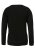Woman luxury lightweight crewneck, black