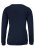 Woman luxury lightweight crewneck, navy