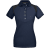 Womens Stretch Pique Shirt, navy/black