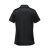 Women's Monterey S/S Piped Polo, black/granite