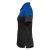 Women's Monterey Two-Tone S/S Polo, black/royal blue
