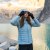 Women's Nautilus Quilted Hoody, ice blue