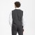 Traveller waistcoat modern fit, dark grey