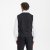 Traveller waistcoat regular fit, black