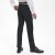 Traveller mens trouser fitted, black