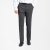 Traveller mens trouser modern fit, dark grey