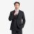 Traveller blazer regular fit, charcoal