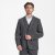 Traveller blazer modern fit, dark grey