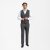 Traveller waistcoat modern fit, dark grey