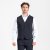 Traveller waistcoat modern fit, dark navy