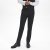 Traveller mens trouser fitted, black